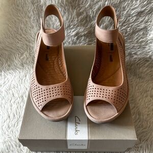 Clarks Reedly Salene Wedge Sandal